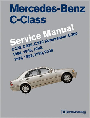 MercedesBenz CClass (W202) Service Manual: 1994, 1995, 1996, 1997, 1998, 1999, 2000: C220, C230, C230 Kompressor, C280,Used