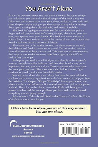 You Aren't Alone: The Voices of Addiction,Used