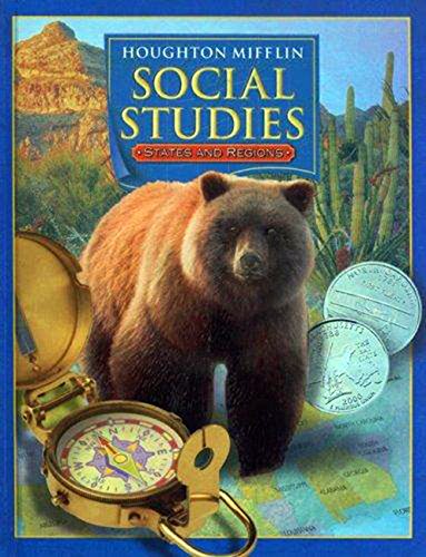 Houghton Mifflin Social Studies, Level 4: States and Regions Student Book,Used