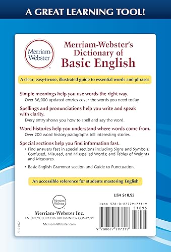 MerriamWebsters Dictionary of Basic English,Used