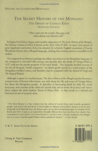 Secret History of the Mongols: The Origin of Chingis Khan,Used