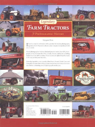 Legendary Farm Tractors: A Photographic History,Used