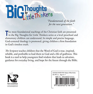 Big Thoughts For Little Thinkers: The Scripture,Used