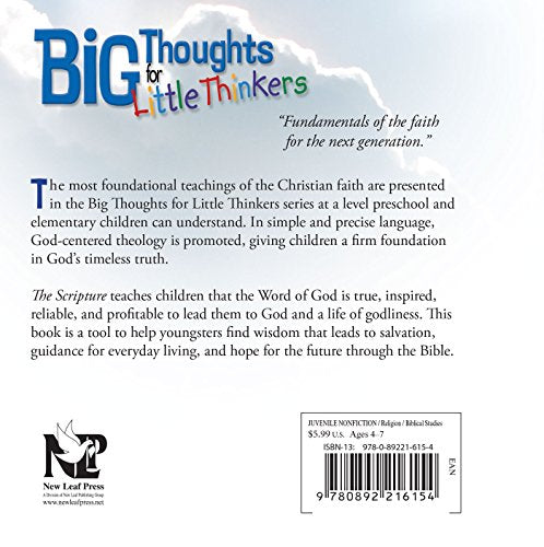 Big Thoughts For Little Thinkers: The Scripture,Used
