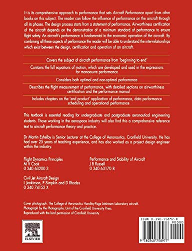 Aircraft Performance: Theory and Practice,Used