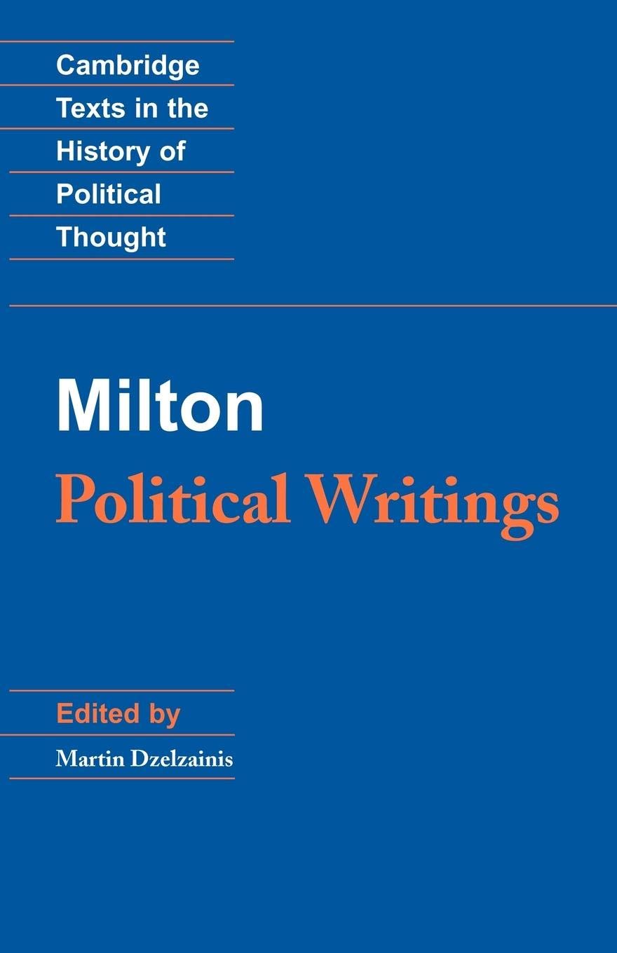 Milton: Political Writings (Cambridge Texts in the History of Political Thought),Used