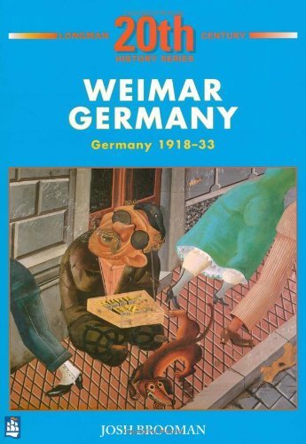 Weimar Germany: Germany 191833,New