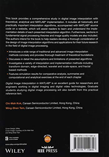 Digital Image Interpolation in Matlab (IEEE Press),Used