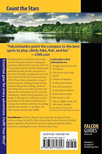 Camping Texas: A Comprehensive Guide To More Than 200 Campgrounds, First Edition: A Comprehensive Guide To More Than 200 Campgro,Used