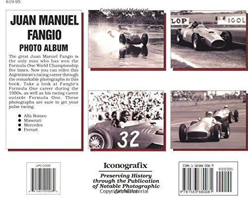 Juan Manuel Fangio Photo Album (World Champion Driver Series),New