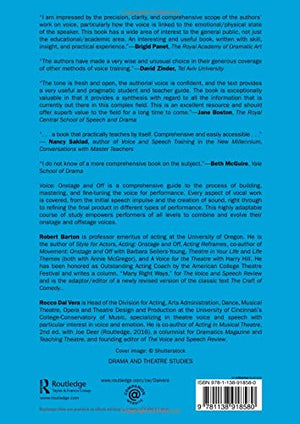 Voice: Onstage And Off: Third Edition,Used