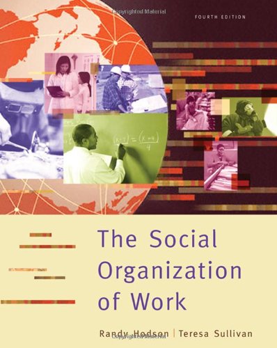 The Social Organization of Work,Used