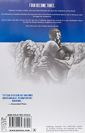 Fantastic Four By Jonathan Hickman, Vol. 4,Used