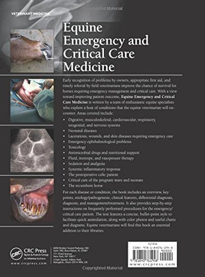 Equine Emergency and Critical Care Medicine
