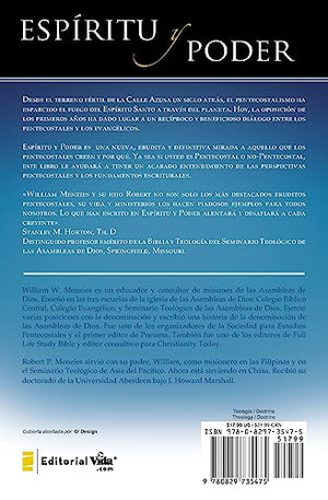 Espritu y Poder: Fundamentos de Una Experiencia Pentecostal (Spanish Edition),Used