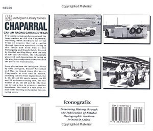 Chaparral: CanAm Racing Cars from Texas (Ludvigsen Library),New