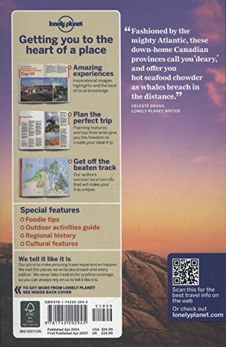 Nova Scotia, New Brunswick & Prince Edward Island 3 (Lonely Planet),Used