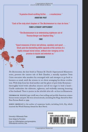 The Businessman: A Tale of Terror (Supernatural Minnesota),Used