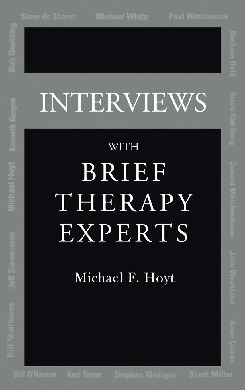 Interviews With Brief Therapy Experts,Used