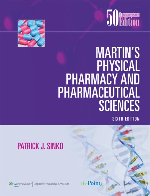 Martin's Physical Pharmacy and Pharmaceutical Sciences,Used