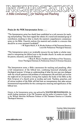 Genesis: Interpretation: A Bible Commentary for Teaching and Preaching,New
