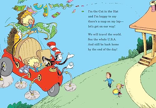 There's a Map on My Lap! All About Maps (The Cat in the Hat's Learning Library),New