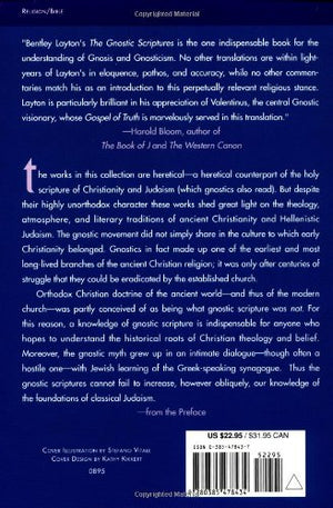 The Gnostic Scriptures: A New Translation With Annotations And Introductions By (Anchor Bible Reference Library),New