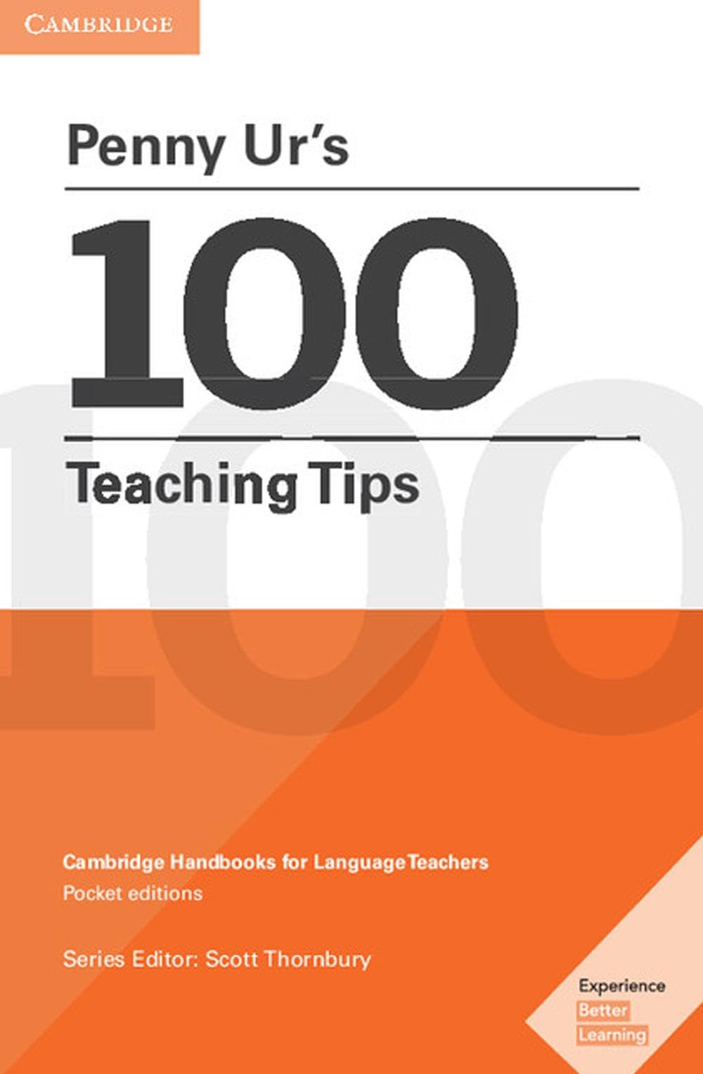 Penny Ur's 100 Teaching Tips Pocket Editions: Cambridge Handbooks for Language Teachers Pocket editions,Used
