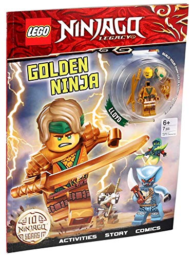 LEGO NINJAGO: Golden Ninja (Activity Book with Minifigure),Used