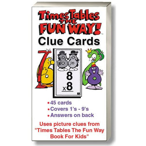 Times Tables The Fun Way: Clue Cards
