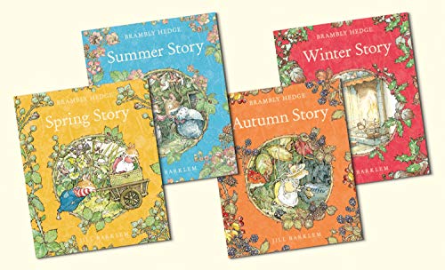 A Year in Brambly Hedge: Celebrating forty years of Brambly Hedge with this beautiful storybook gift set,Used