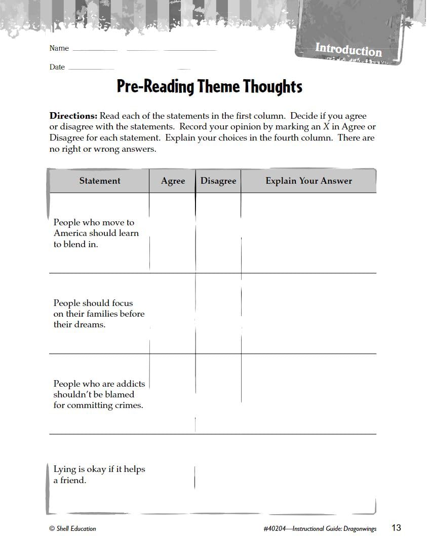 Dragonwings: An Instructional Guide for Literature  Novel Study Guide for 4th8th Grade Literature with Close Reading and Writi,Used