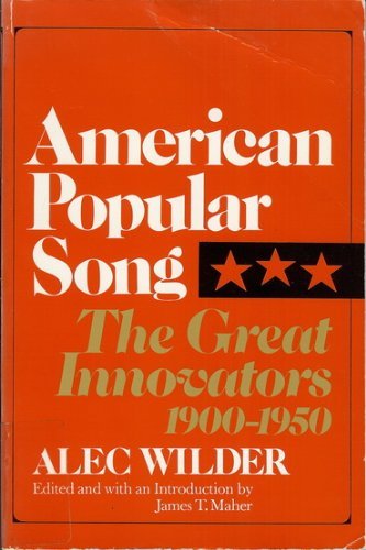 American Popular Song: The Great Innovators, 19001950,Used