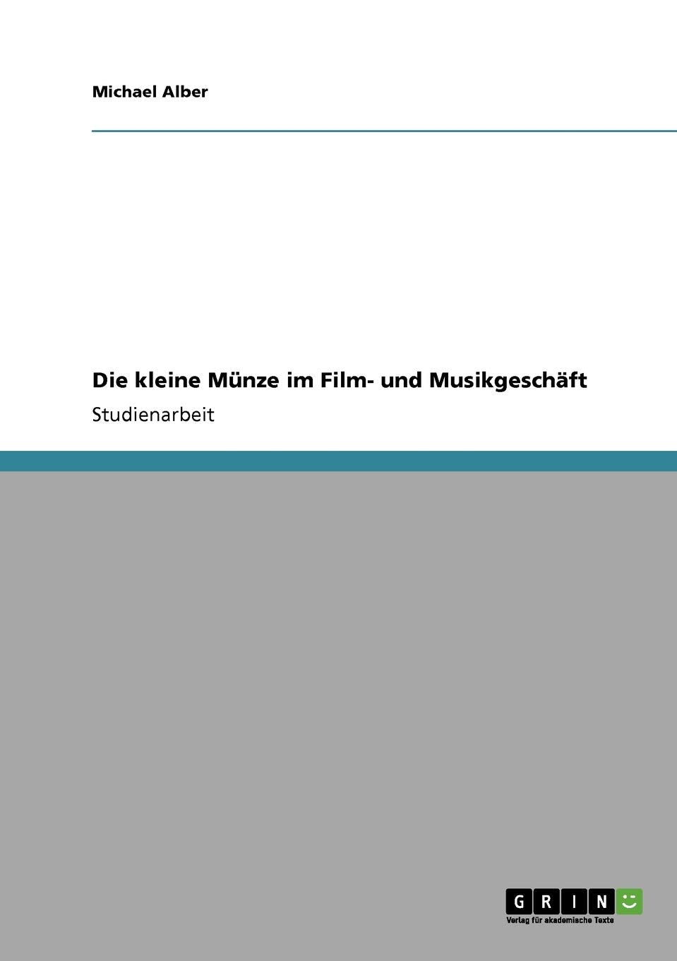 Die Kleine Mnze Im Film Und Musikgeschft (German Edition),Used