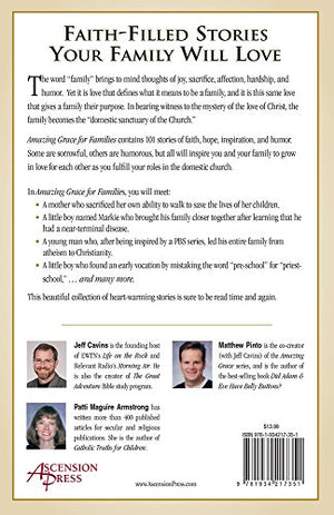 Amazing Grace for Families: 101 Stories of Faith, Hope, Inspiration, & Humor,Used