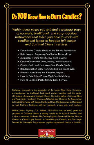 The Art Of Hoodoo Candle Magic In Rootwork, Conjure, And Spiritual Church Services-new
