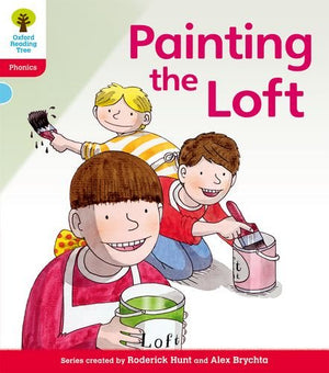 Oxford Reading Tree: Level 4: Floppy's Phonics Fiction: Painting the Loft,Used