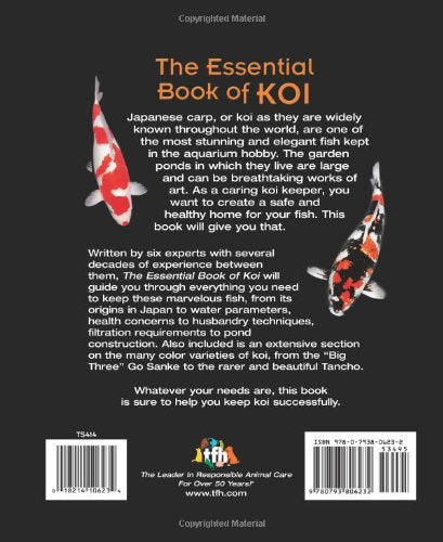 The Essential Book Of Koi: A Complete Guide To Keeping And Care,Used