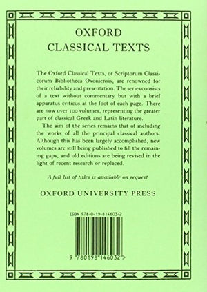 Commentarii (Oxford Classical Texts) (Latin Edition),Used