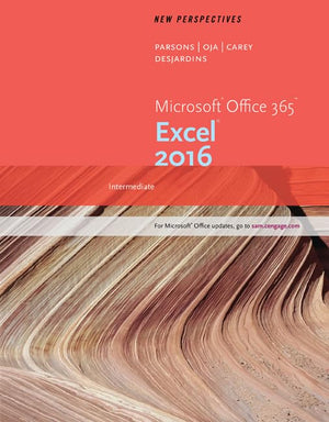 New Perspectives Microsoft Office 365 & Excel 2016: Intermediate,Used