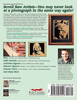 Scroll Saw Portraits: How to Turn Photographs into Wooden Keepsakes (Fox Chapel Publishing) Over 70 ReadytoUse Patterns, How t,Used