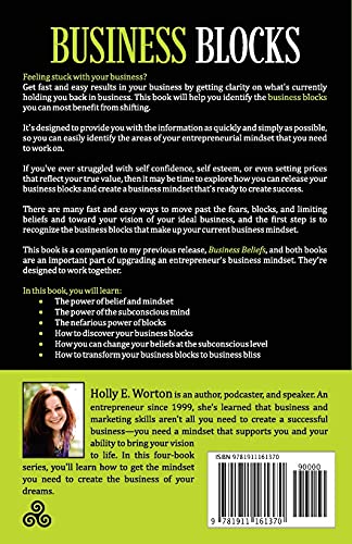 Business Blocks: Transform Your SelfSabotaging Mind Gremlins, Awaken Your Inner Mentor, and Allow Your Business Brilliance to S,Used