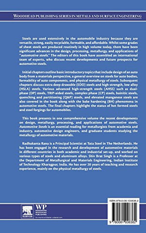 Automotive Steels: Design, Metallurgy, Processing and Applications,Used