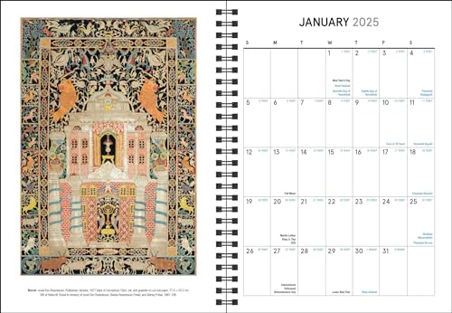The Jewish Calendar 20242025 (5785) 16Month Planner,Used