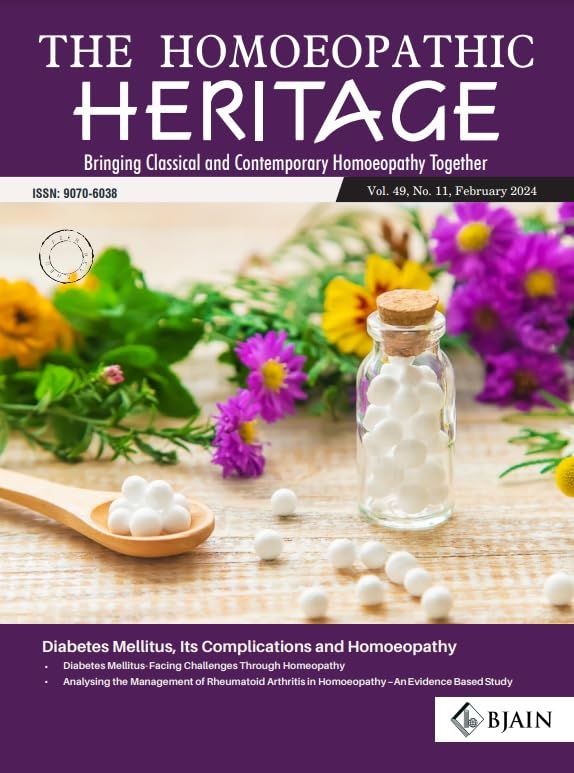 The Homoeopathic Heritage - Bringing Classical And Contemporary Homoeopathy Together (February 2024)