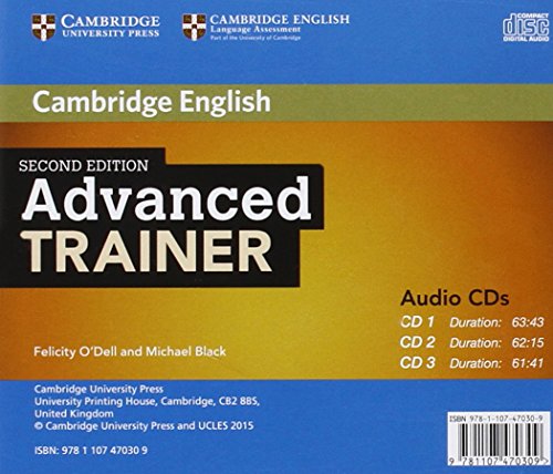 Advanced Trainer Audio CDs (3),Used