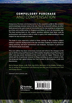 Compulsory Purchase and Compensation,Used