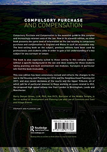 Compulsory Purchase and Compensation,Used