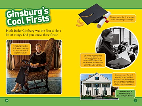 National Geographic Readers: Ruth Bader Ginsburg (L3) (Readers Bios),Used
