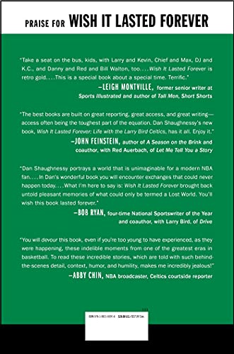 Wish It Lasted Forever: Life with the Larry Bird Celtics,Used